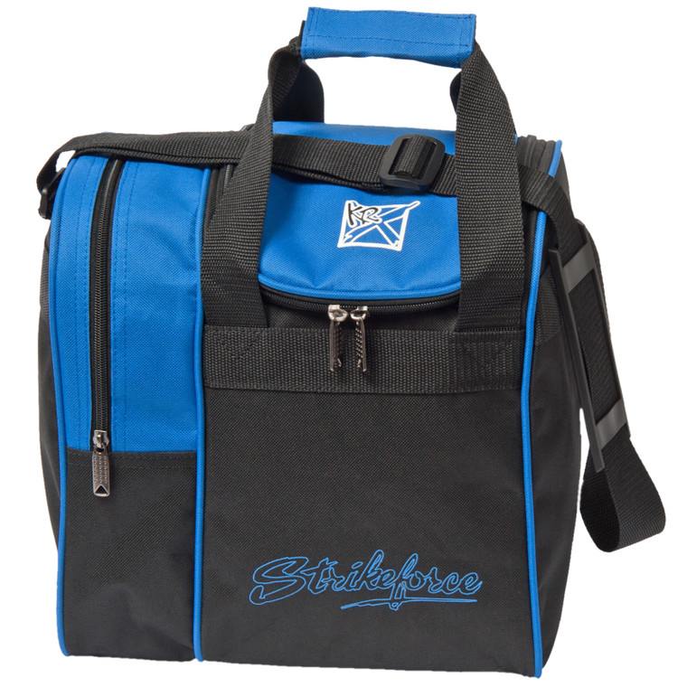 KR Strikeforce Rook 1 Ball Single Tote Bowling Bag Royal