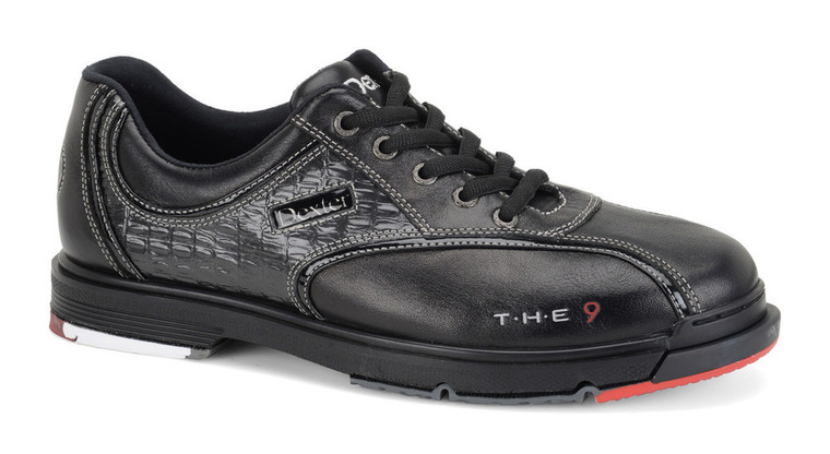 Dexter THE 9 Mens Black/Croc Wide Width Bowling Shoes