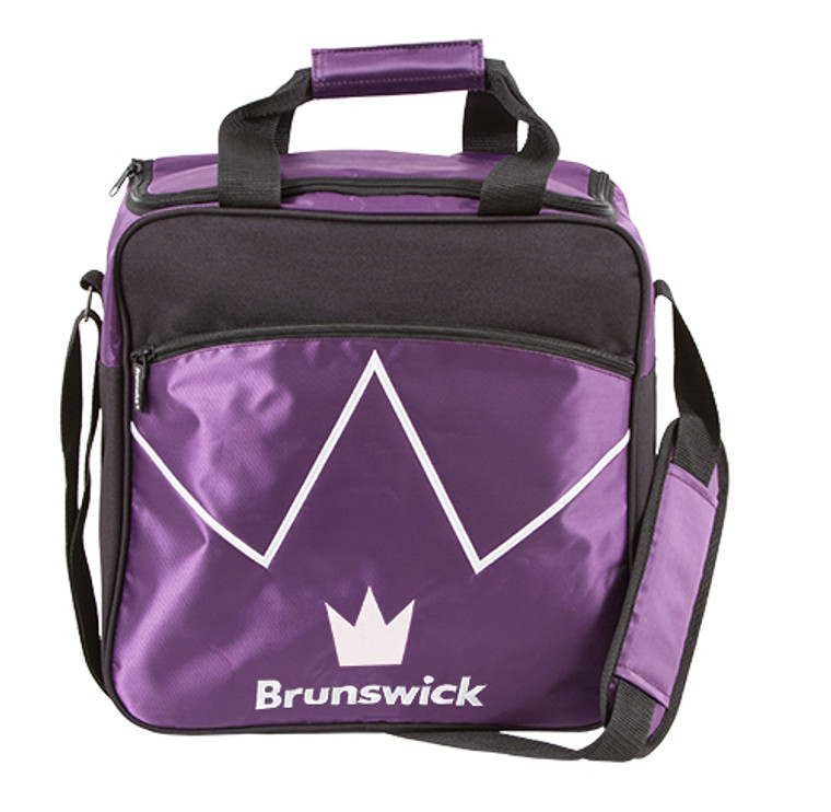 Brunswick Blitz Purple Single Tote Bowling Bag