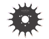 TW3815R4, TW3815R, 15" SPIKE CLOSING WHEEL