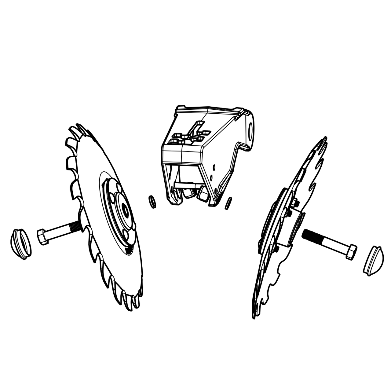 EXPLODED VIEW OF BSCW1444C