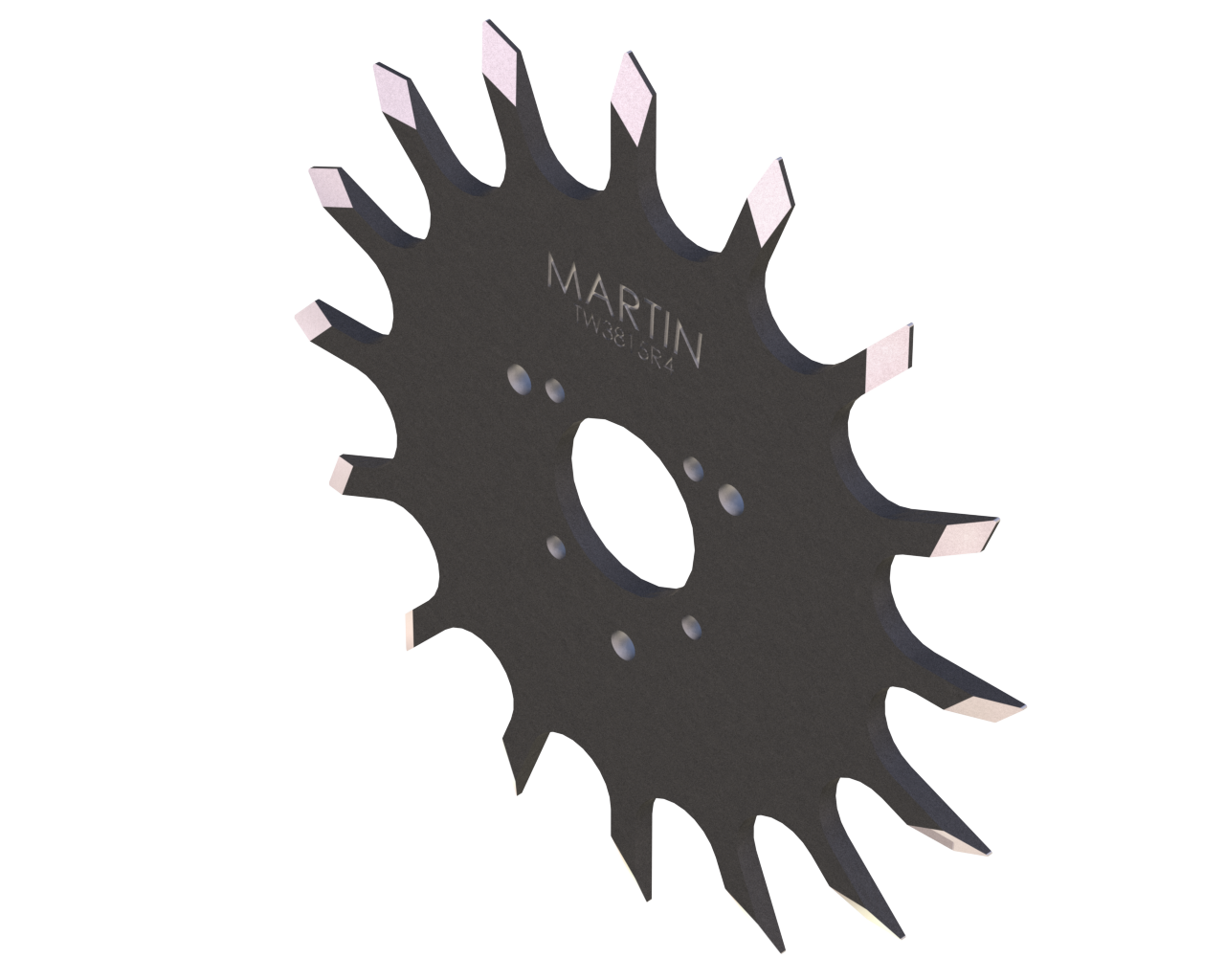 TW3815R4, TW3815R, 15" SPIKE CLOSING WHEEL