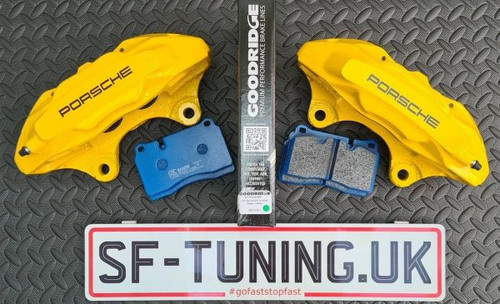 4 pot BM5 Front Calipers MK5 MK6 Golf Audi TT Caddy Octavia Scirocco 330mm discs