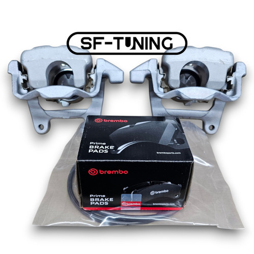 Rear 356mm Vented Disc Upgrade Kit For Golf Mk5, Mk6, MK7, Scirocco, Audi A3, TT, Octavia, Leon, Caddy, S1 (Manual Handbrake)