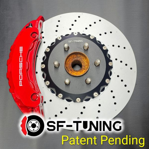 VW Transporter T7 / Ford Transit Custom 2023+ 6Pot Porsche Brake Kit with 2-piece 375mm discs