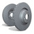 EBC Mercedes ML350 W164 330mm front discs for 17Z / Touareg 4pot conversion Golf MK5 MK6 Audi A3 8p TT 8J