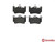 Brake Pads for rear Audi Q7, VW Touareg, Porsche Cayenne 4pot conversions (dual calipers)