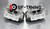 Twin Rear Big Brake Kit - Porsche 4pots for VAG cars MK5 Mk6 Golf A3 8P 310mm x 22mm (steel bearing carriers)