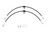 Golf MK7, MK7.5, AUDI A3 S3 8V, TT, Leon, Octavia Braided Brake Lines