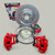Rear 356mm Vented Disc Upgrade Kit For Golf Mk5, Mk6, MK7 Scirocco, Audi A3, TT, Octavia, Leon
