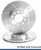 MTEC 340mm Front Brake discs GOLF MK7R, MK7.5R, S3 8V