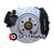 Porsche 4-Pot Twin Rear 280mmm Big Brake Kit for VW Golf Mk4, Bora, Audi A3 8L, Seat Leon & More FWD only