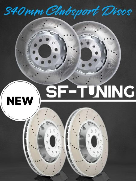 Clubsport Discs MQB 340x30mm Clubsport S Front Brake Discs (Pair) - 5Q0615301C pair