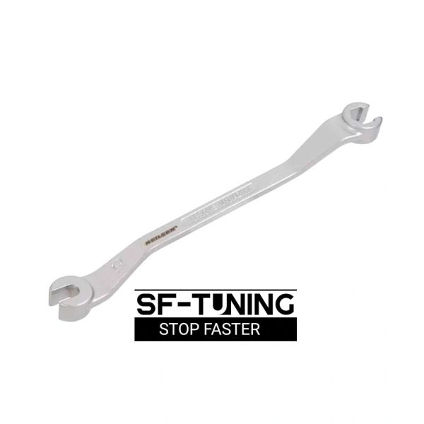 Open-Ended Brake Line Pipe Spanner 10mm, 11mm tool