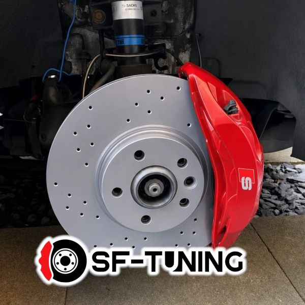 S4/5 6-Pot 340mm Big Brake Kit for VW Transporter T5, T5.1, T6 & T6.1 (Fits wheels 18" and over)
