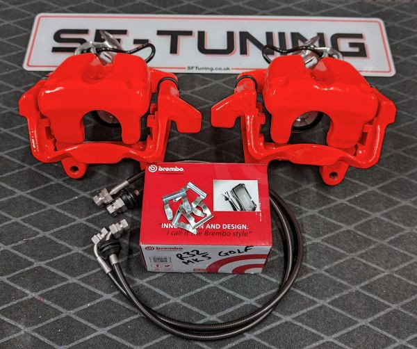 Rear 310mm Vented Disc Upgrade Kit For Golf Mk5, Mk6, Scirocco, Audi A3, TT, Octavia, Leon, Caddy, S1