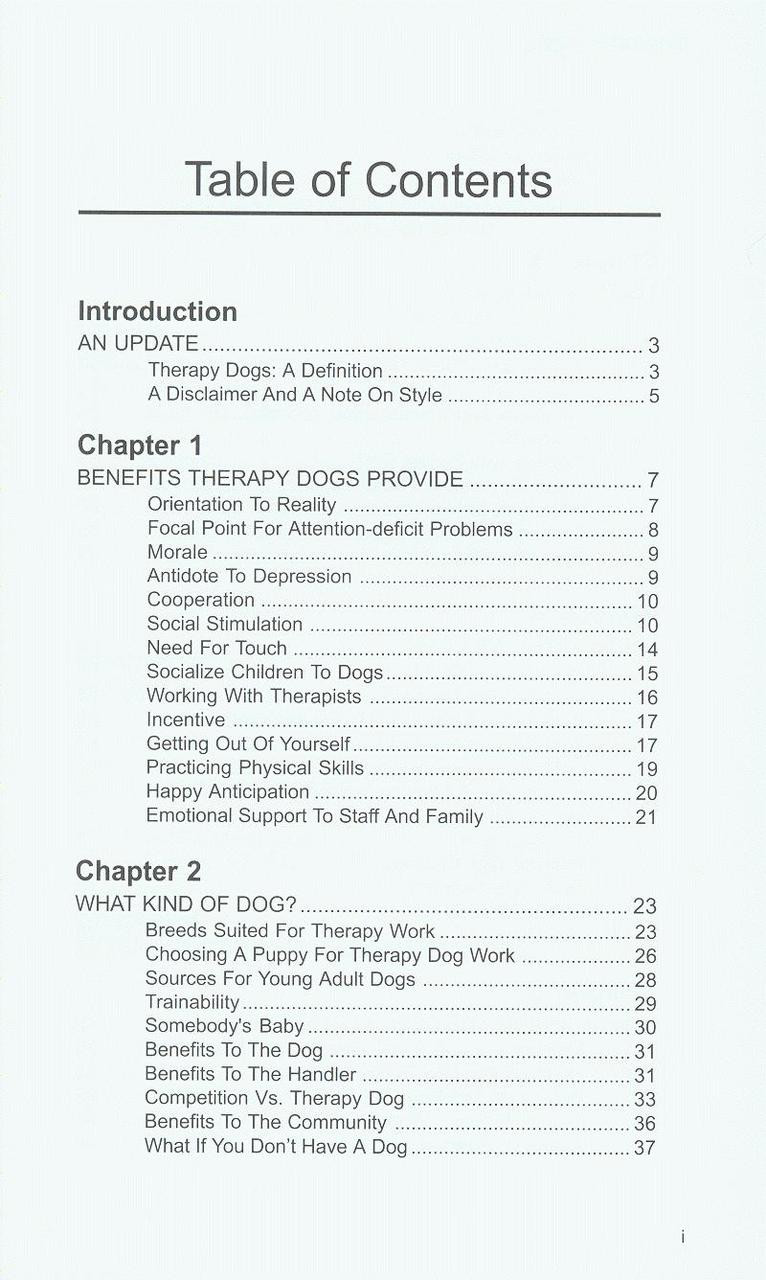 Therapy Dogs - Training Your Dog To Reach Others, 2nd Edition - Dogwise