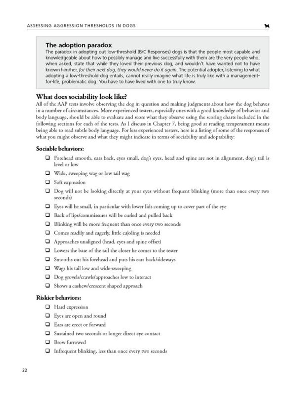 Assessing Aggression Thresholds In Dogs Using The AssessAPet Protocol To Better Understand