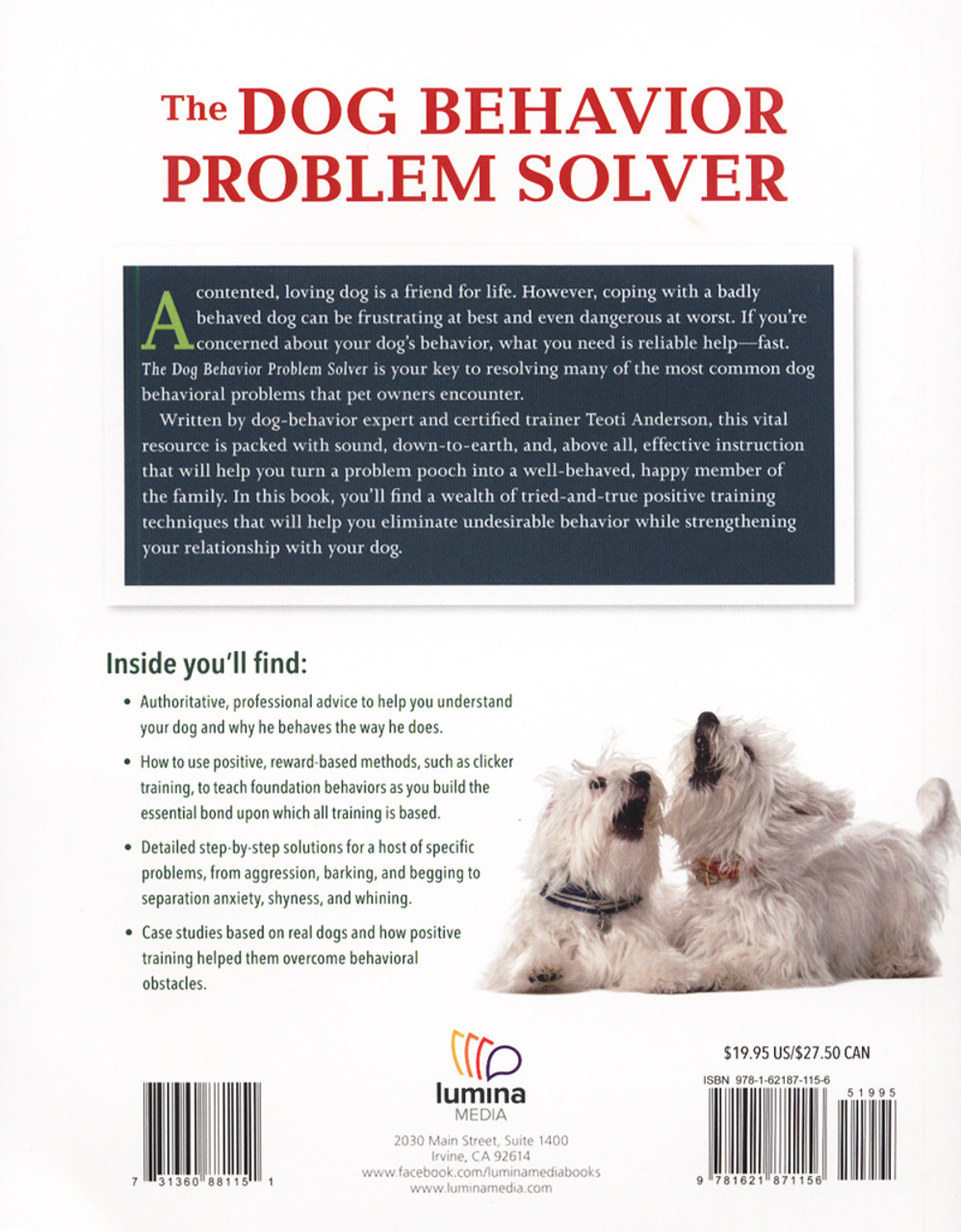 dog behavior problem solving