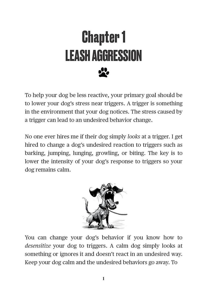 Triggers and Reactions A Guide to Fixing Dog Behavior Problems Volume