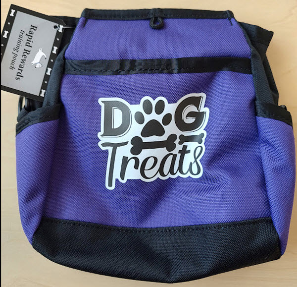 Dog Treat Design Rapid Rewards Training Pouch Purple Dogwise