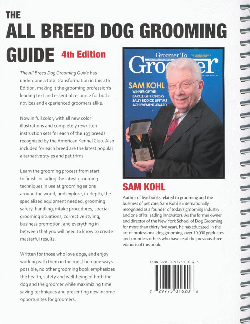 The All Breed Dog Grooming Guide 4th Edition Dogwise