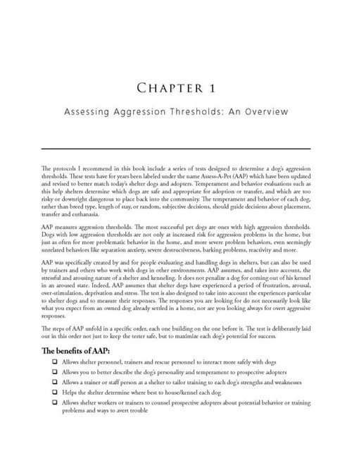 Assessing Aggression Thresholds In Dogs Using The AssessAPet Protocol To Better Understand