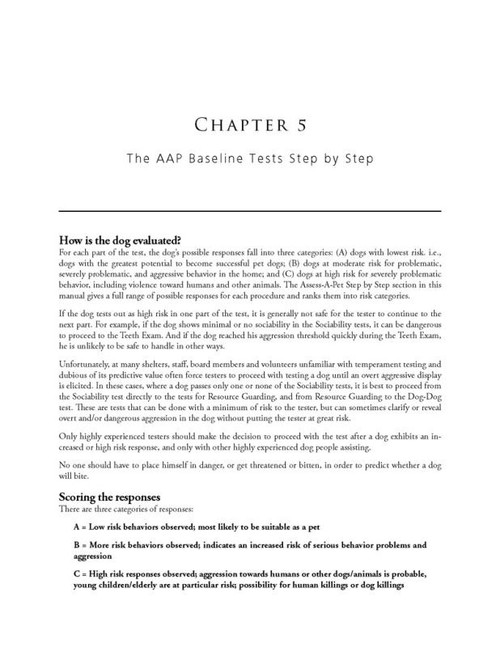 Assessing Aggression Thresholds In Dogs Using The AssessAPet Protocol To Better Understand