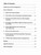 Table Of Contents