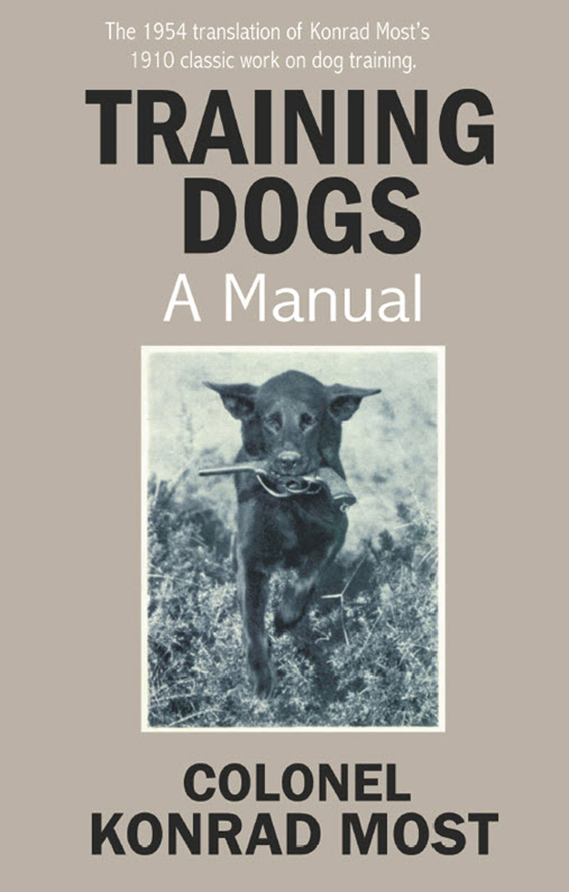 Training Dogs - A Manual (REPRINT) - Dogwise