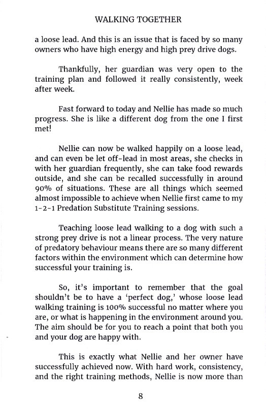 Walk Your Dog Dog Walk You Mean Walking Together: Loose Lead