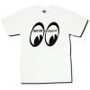 Mooneyes T-Shirt - White - Front & Back Logo