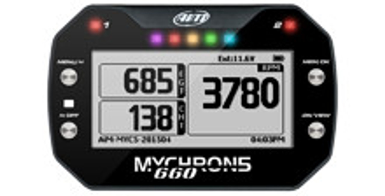 MyChron5 660 Developed for Jr. Dragster.