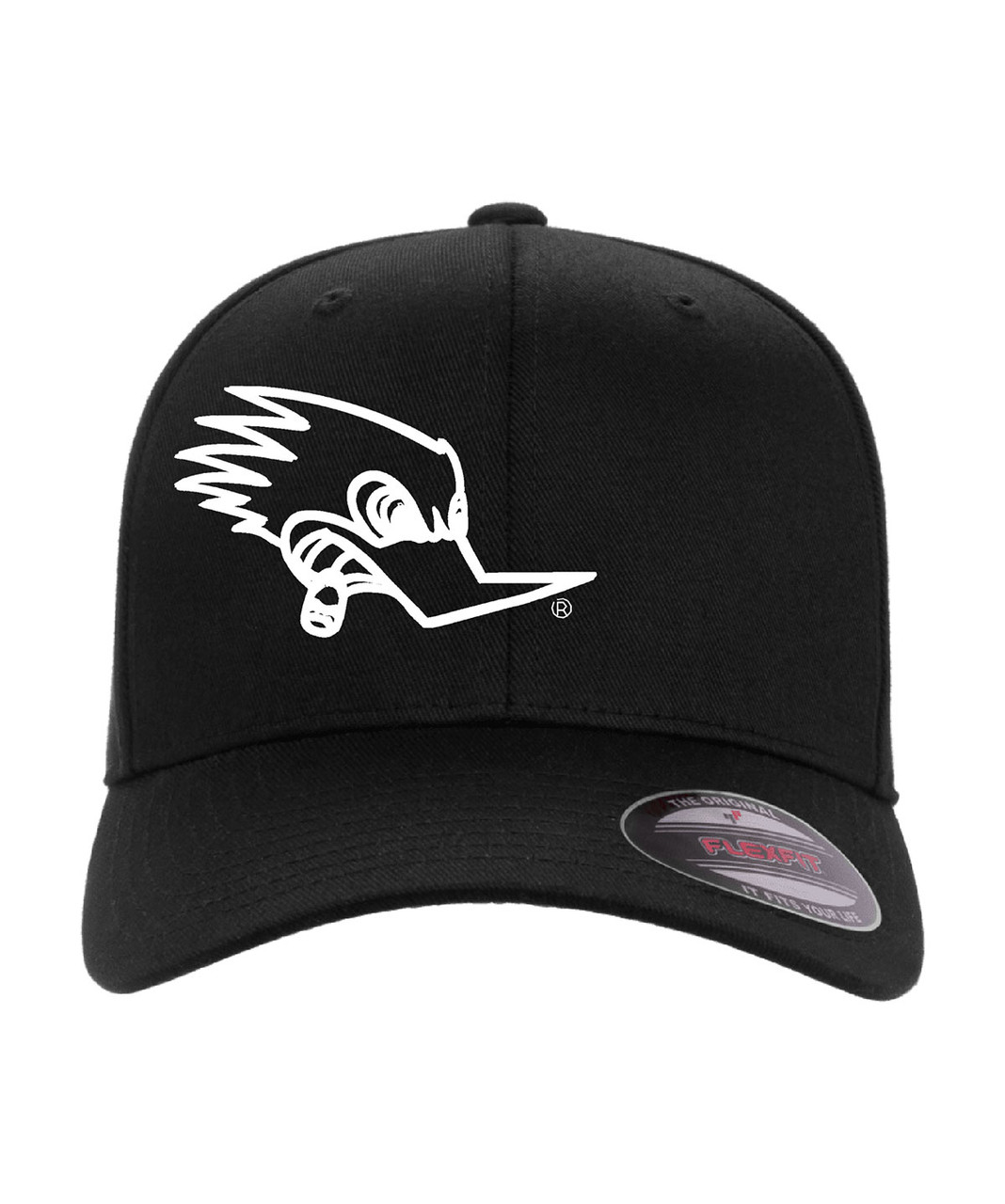 Nic Woods Racing FlexFit Black with White Mr. Horsepower Hat