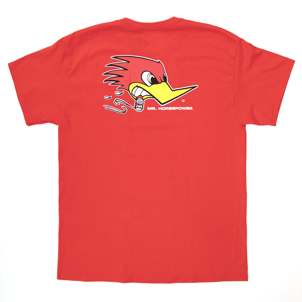 Red Shirt - Mr. Horsepower Official Apparel - Traditional Clay