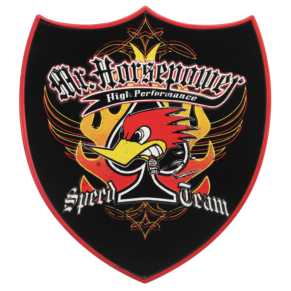 クリエイティブメモリーズ　トレイントラックス エンボスロコモティブ　パンチ Mr. Horsepower Speed Team Sign - Clay Smith Cams High Performance