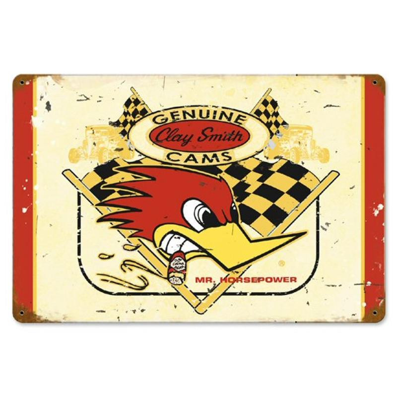 Clay Smith Cams Vintage Brown Sign - Clay Smith Engineering, Inc.