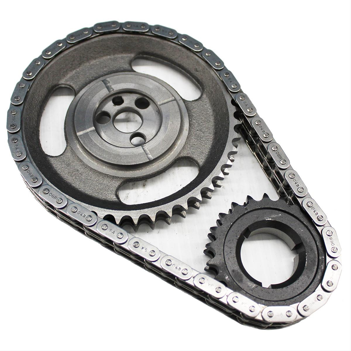 Small Block Chevrolet with Factory Hydraulic Roller Timing Set (9 key ...