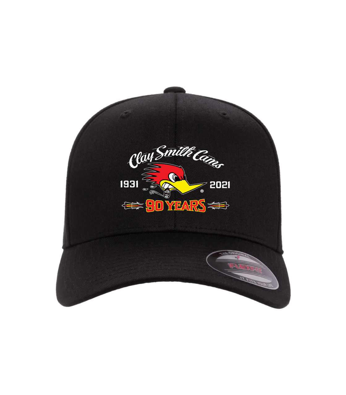 90 Years of American Horsepower Flex-Fit Black Hat