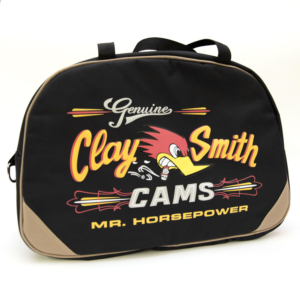 Clay Smith Cams Black Polyester Bag - Mr. Horsepower Purse