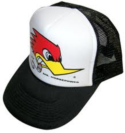 Mr. Horsepower Mesh Adjustable Black Baseball Hat