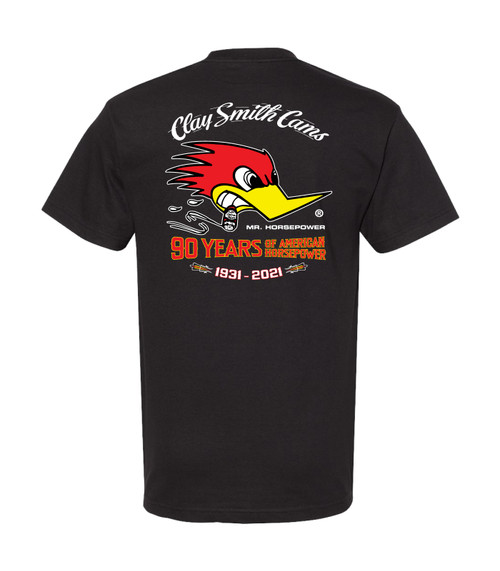 Clay Smith Cams 90th Anniversary T-Shirt