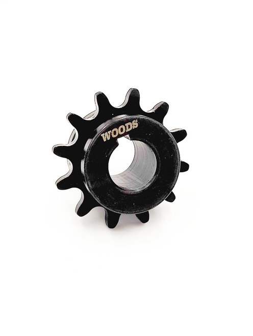 "WOODS TOOL STEEL" CENTER PULL JACKSHAFT SPROCKET (415 CHAIN)