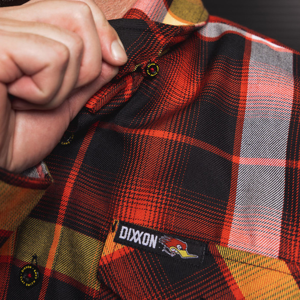 Dixxon Flannel Button Detail