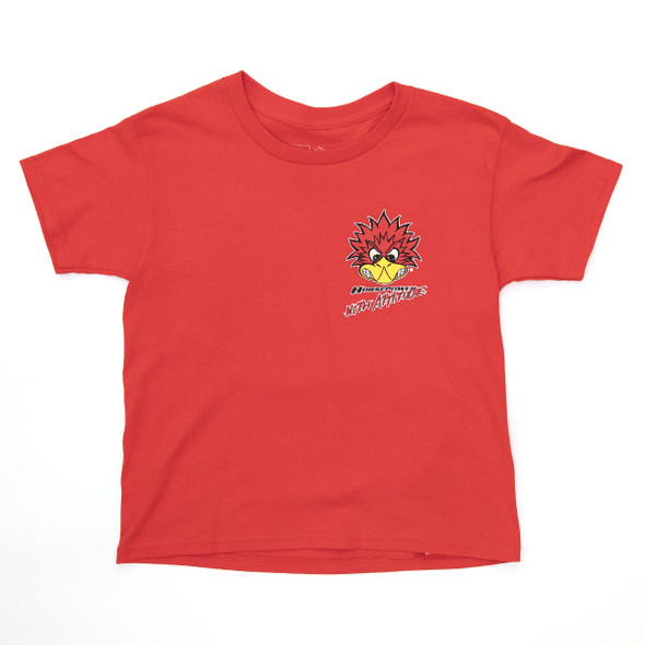 Motorsports Famous Woodpecker - Mr. Horsepower Red Youth T-Shirt