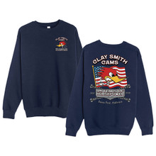 95 Years of Horsepower Navy Blue Anniversary Crewneck Sweatshirt