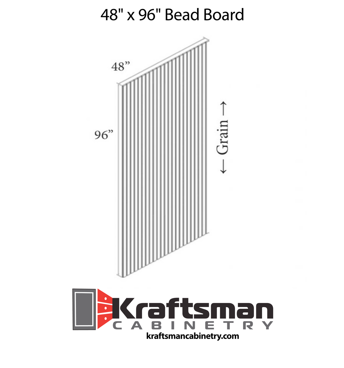 Bead Board Winchester Grey