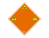 Caution Label with Warning Symbols (Qty 5)