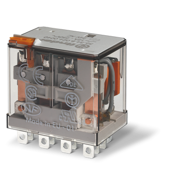 4PDT     7A  Relay c/w PtTB, MI & LED 24VAC