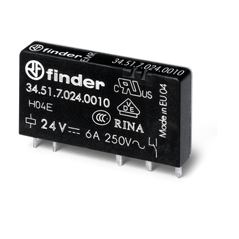 SPDT 6A 24Vdc P.C.B./Plug In Relay SPDT 6A 24Vdc P.C.B./Plug In Relay